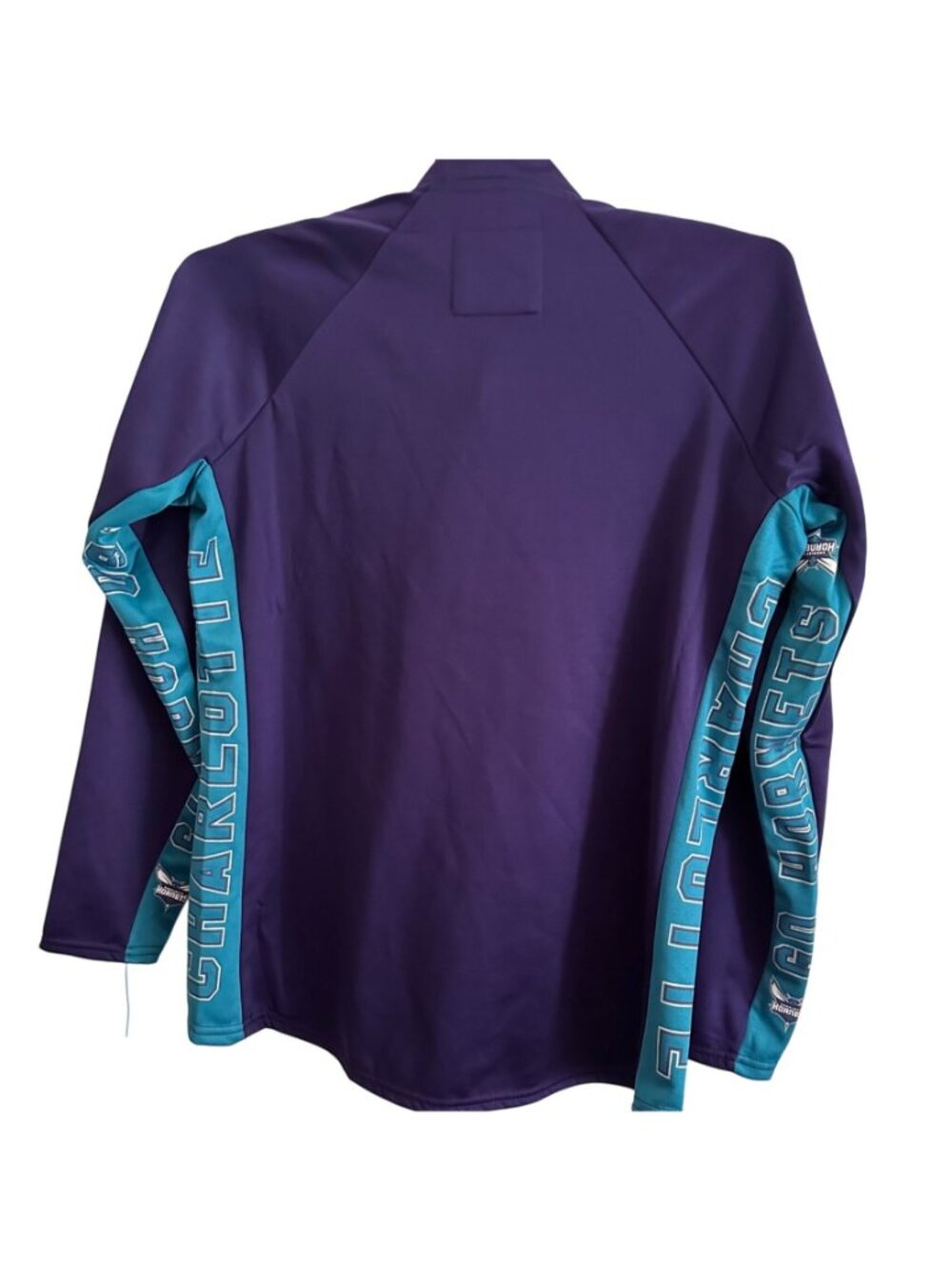 Hands High NBA Charlotte Hornets G-III 1/4 Zip SZ M Purple NWT Athleisure - Picture 3 of 14